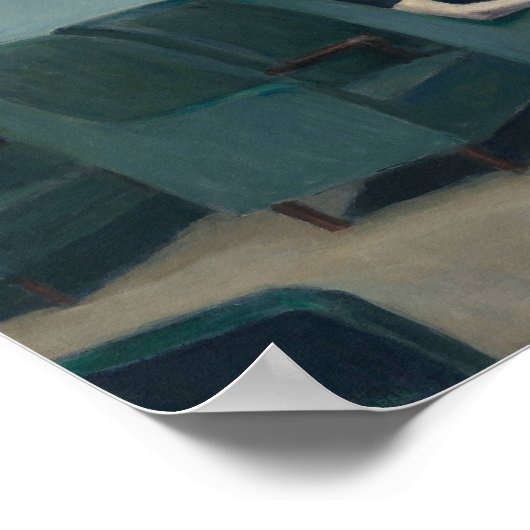 edward hopper schilderijen kunst poster (Hoek)