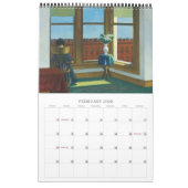 Edward Hopper schildert muurkalender Kalender (Feb 2026)