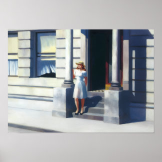 Edward Hopper vintage artistieke poster