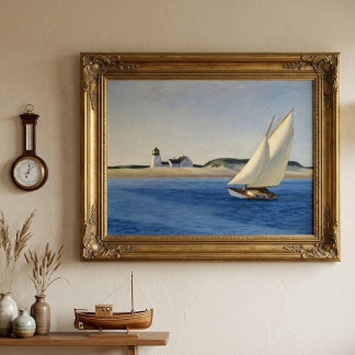 Edward Hopper vintage artistieke poster