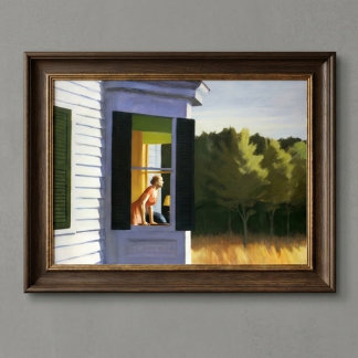 Edward Hopper vintage artistieke poster
