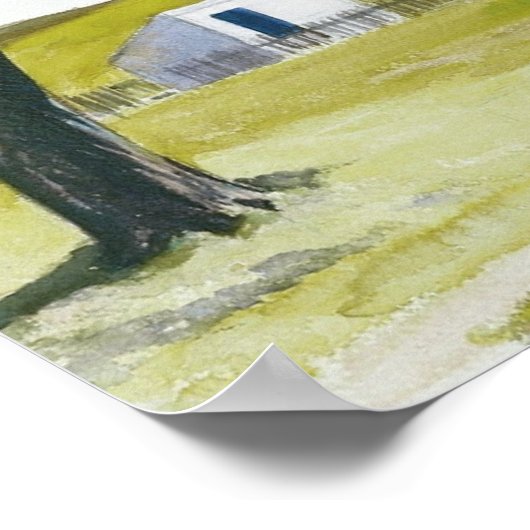 Edward Hopper Wall Art Design Poster (Hoek)