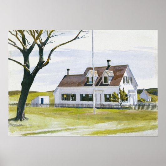 Edward Hopper Wall Art Design Poster (Voorkant)