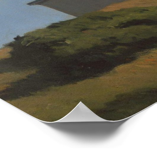 Edward Hopper Wall Decor Print Poster (Hoek)