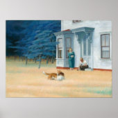 Edward Hopper Wall Decor Print Poster (Voorkant)