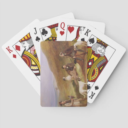 Edward Horner Reynard en zijn broer, George, Gro Speelkaarten (Achterkant)