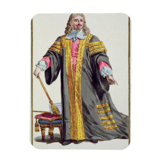 Edward Hyde (1609-74) First Earl of Clarendon from Magneet (Verticaal)