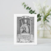 Edward I (1239-1307) King of England from 1272, af Briefkaart (Staand voorkant)