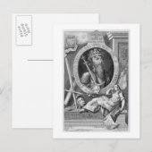 Edward III (1312-77) King of England from 1327, af Briefkaart (Voorkant / Achterkant)