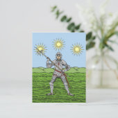 Edward IV in Bord Armor Briefkaart (Staand voorkant)