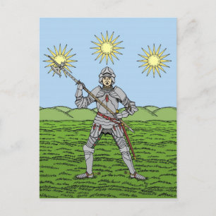 Edward IV in Bord Armor Briefkaart