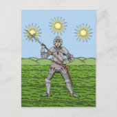 Edward IV in Bord Armor Briefkaart (Voorkant)