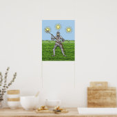 Edward IV in plaat harnas Poster (Keuken)
