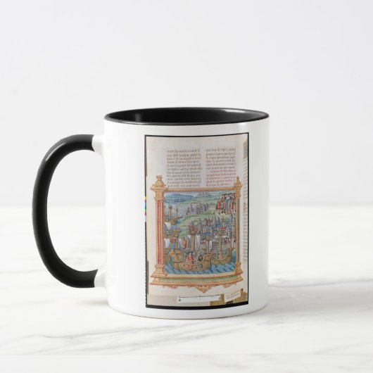Edward IV van Engeland, landend in Calais Mok (Links)