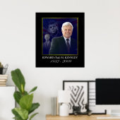 Edward Kennedy met Jack en Bobby Poster (Thuiskantoor)