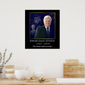 Edward Kennedy with Jack and Bobby Poster (Keuken)