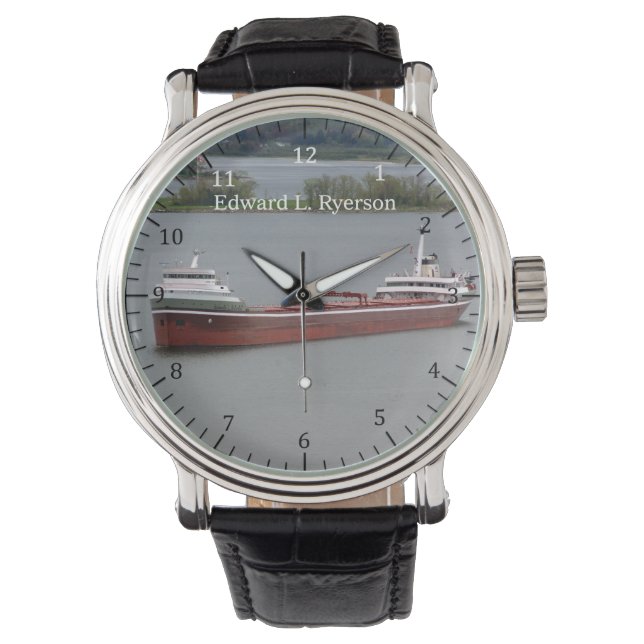 Edward L. Ryerson klok Horloge (Voorkant)