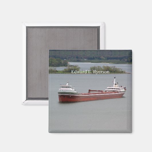 Edward L. Ryerson magnet (Voorkant / Achterkant)