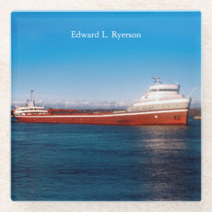 Edward L. Ryerson-onderzetter Glazen Onderzetter