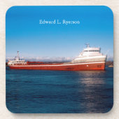 Edward L. Ryerson set van 6 harde onderzetters van (Voorkant)