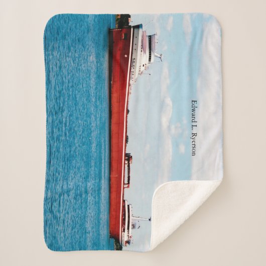 Edward L. Ryerson sherpa blanket Sherpa Deken (Voorkant)