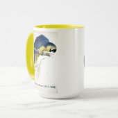Edward Lear Bird Collectie Blue and Yellow Macaw Mok (Voorkant links)