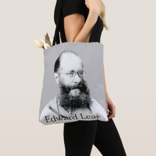 Edward Lear Canvas tas