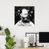 Edward Lear Poster (Thuiskantoor)