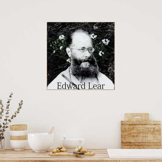 Edward Lear Poster (Keuken)