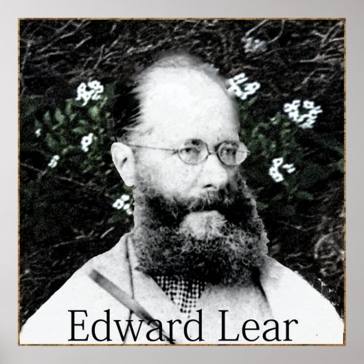 Edward Lear Poster (Voorkant)