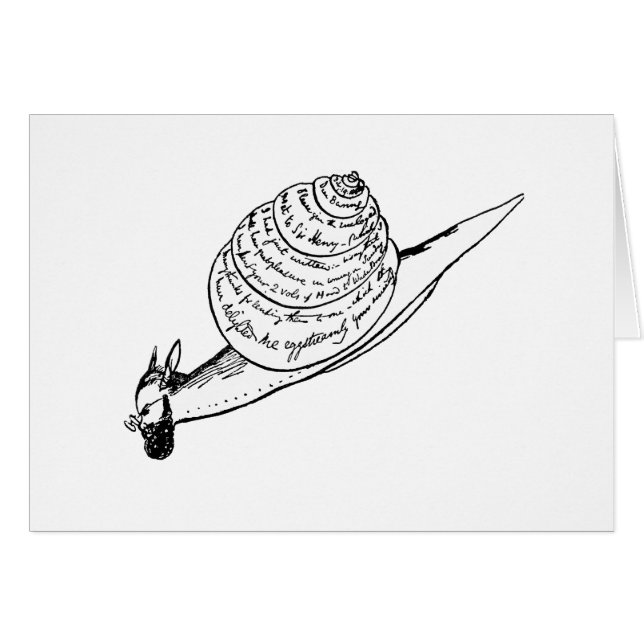 Edward Lear's slak Mail (Voorkant Horizontaal)