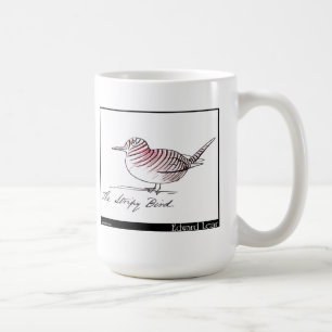 Edward Lear's Stripy Bird Koffiemok