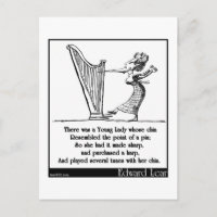 Edward Lear's Young Lady wiens kin Limerick