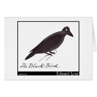 Edward Lear's zwarte vogel
