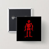 Edward Low Pirate Flag Button (Voorkant /achterkant)