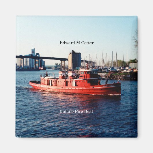Edward M. Cotter magnet (Voorkant)