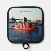 Edward M. Cotter pothouder Pannenlap (Voorkant)