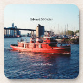 Edward M. Cotter set van 6 harde onderzetters van (Voorkant)