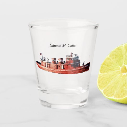 Edward M. Cotter shot glass Shot Glas (Voorkant)