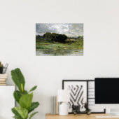 Edward Mitchell Banister Swale Land Poster (Thuiskantoor)