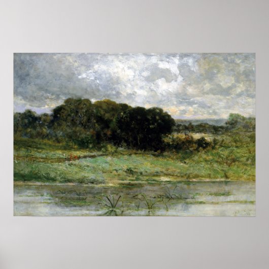 Edward Mitchell Banister Swale Land Poster (Voorkant)