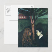 Edward Munch Art Painting Briefkaart (Voorkant / Achterkant)