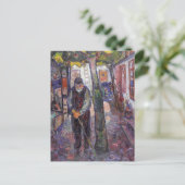 Edward Munch Art Painting Briefkaart (Staand voorkant)