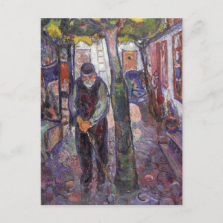 Edward Munch Art Painting Briefkaart