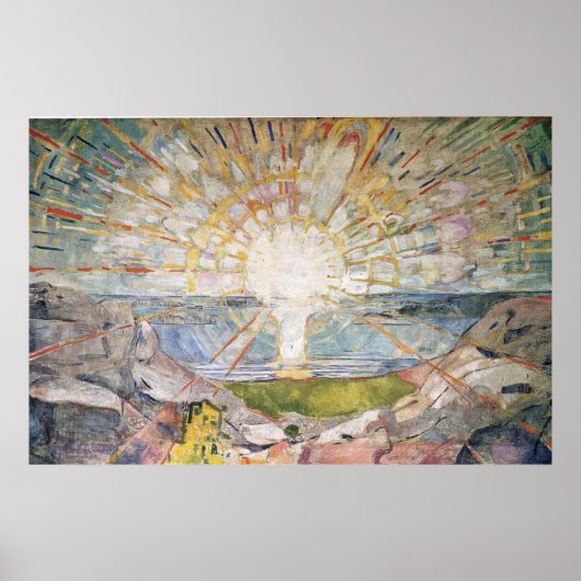 Edward Munch Art Painting Poster (Voorkant)