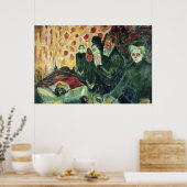 Edward Munch Art Painting Poster (Keuken)