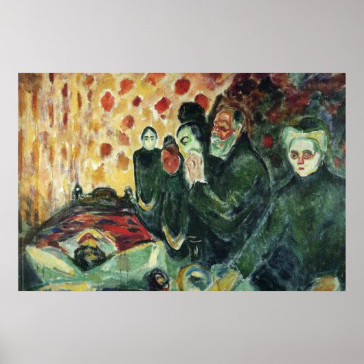 Edward Munch Art Painting Poster (Voorkant)