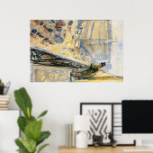 Edward Munch Art Painting Poster (Thuiskantoor)