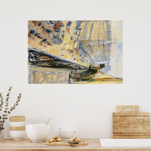 Edward Munch Art Painting Poster (Keuken)