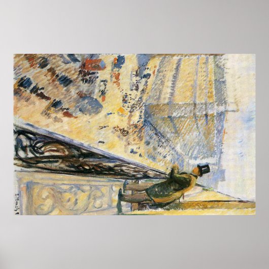 Edward Munch Art Painting Poster (Voorkant)